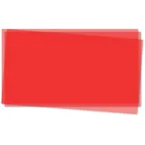 NEU Transparentpapier Extrastark 115g/qm, 50 x 61 cm, 1 Bogen, Rubinrot