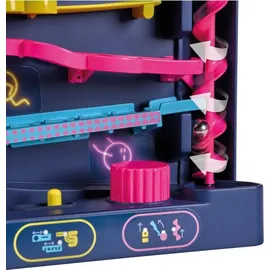 TOMY Games Screwball Scramble Level Up - der Schwerkraft trotzende vertikale Hindernisbahn Murmelbahn - Logik und Hand-Augen-Koordination Puzzle Br...