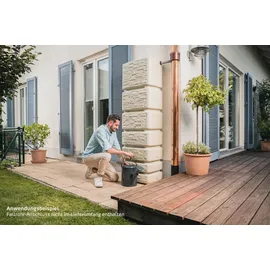 4rain Slim Stone Decor Wandtank 350 l sandbeige