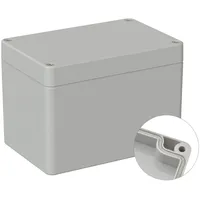 TRU Components TC-9065500 Outdoor-Gehäuse Polycarbonat Lichtgrau (RAL 7035) 1