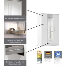 Rauch TORRENT Garderobenschrank 91 x 56 x 210 cm weiß