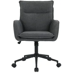 Home Deluxe GmbH HOME DELUXE Bürostuhl CORA 100 x 60 x 70 cm  Webstoff Anthrazit - Höhenverstellbar | Schreibtischstuhl, Chefsessel