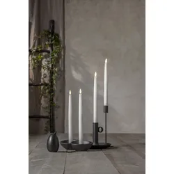 LED-Wachskerzen 'Flamme' lang, 4er Set
