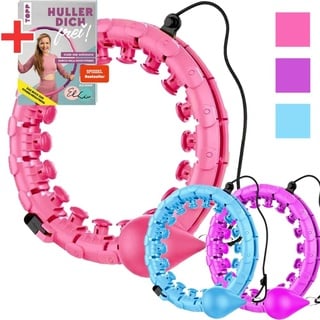 Sport-Knight® Smart Hula Hoop Maschine Pink inkl. Buch 1 St