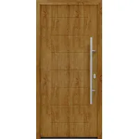 EcoStar Haustür ISOPRO IP 015 golden oak 110 x 210 cm