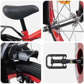 vidaXL Kinderfahrrad 14 Zoll rot