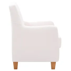 Home Affaire Sessel Palmera Mikrofaser 70 x 93 x 75 cm Beige mit Federkern