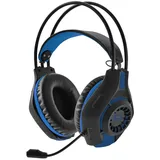 PEDEA Gaming-Headset "First One" inkl. Mikrofon für PC / Laptop / Konsole, schwarz