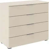 Rauch Schubkastenkommode »Sideboard Schubladenkommode AGORDO mit Dekor- oder Hochglanzfront«, (in zwei Griff-Farben), Breite 93 cm mit 4 großen Schubladen für viel Stauraum MADE IN GERMANY