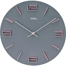 AMS Wanduhr 40,00 cm 9590 grau