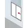 Kermi Ibiza 2000 Gleittür rechts 110 x 200 cm Silber/Sicherheitsglas 3 mm I2ST2110181PK