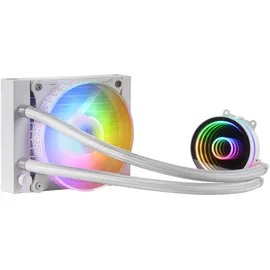 Mars Gaming ML-ONE120 Weiß, CPU Wasserkühlung, TDP 200W, Infinity Mirror, FRGB Silent-Lüfter, Universal Multisocket