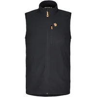 Fjällräven Fjaellraeven Oevik Lite Fleece Vest Flame Orange - schwarz