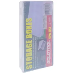 InLine Kleinteilebox - 18 Fächer - Abmessungen: 213x114x35mm - transparent