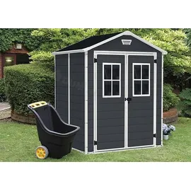 KETER Manor 6x5 DD 1,85 x 1,52 m anthrazit/weiß