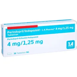 PERINDOPRIL Indapamid-1A Phar.4mg/1,25mg Tabletten 30 St