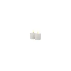 Sirius Sille Mini LED-Kerze 6,5 cm weiß 2 St.