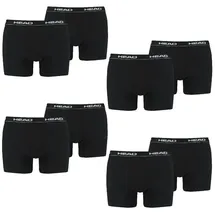 Head Boxershorts Basic schwarz S 8er Pack