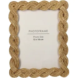 Fotorahmen GLITTER gold - gold