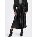 Only Faltenrock schwarz 40