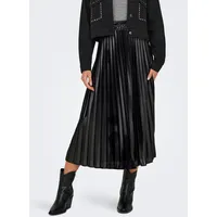 Only Faltenrock schwarz 40