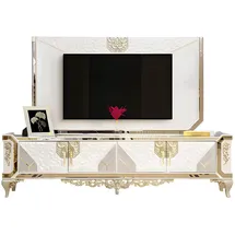 JV Möbel RTV Möbel Fernsehschrank TV Bank Lowboard 44 cm X 60 cm Weiß Holz