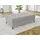 s-style möbel Hocker Zara Cord 118 x 40 x 73 cm Grau