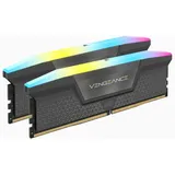 Corsair Vengeance RGB DDR5-5600 64GB Kit (2x32GB) CL40 Schwarz CMH64GX5M2B5600Z40K