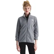 The North Face Damen Glacier Fleece Jacke (Größe M, grau)