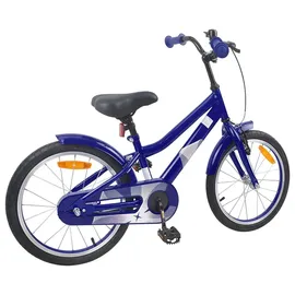 vidaXL Kinderfahrrad 18 Zoll dunkelblau