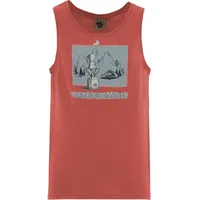 E9 1caffe Herren Tank Top paprika L