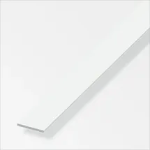 Alfer Flachstange Pvc 1 M X 40 × 3 Mm Reinweiß