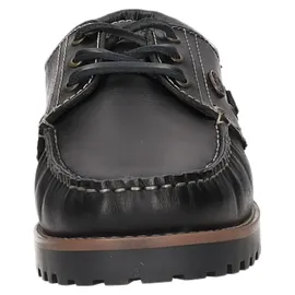 Dockers by Gerli Herren Bootsschuhe, Männer Bootsschuhe,Mokassins,Sommerschuhe,Boat-Shoes,sportlich,Segelschuhe,docksider,schwarz,41 EU - 41