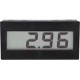 VOLTCRAFT DVM 310 Digitales Einbaumessgerät ±199.9 mV (beliebig erweiterbar durch Vorschalten von Widerständen)