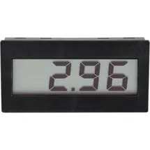 VOLTCRAFT DVM 310 Digitales Einbaumessgerät ±199.9 mV (beliebig erweiterbar durch Vorschalten von Widerständen)