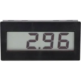 VOLTCRAFT DVM 310 Digitales Einbaumessgerät ±199.9 mV (beliebig erweiterbar durch Vorschalten von Widerständen)