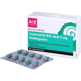 AbZ-Pharma Loperamid AbZ akut 2 mg Hartkapseln