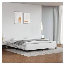 vidaXL Bettgestell 180 x 200 cm Weiß