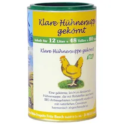 WELA Klare Hühnersuppe gek.12 l Bio DE-ÖKO-001