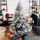 Svita Weihnachtsbaum Schnee Deko Tannenbaum Kunstbaum PVC 150 cm