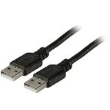 EFB-Elektronik USB-A auf USB-A 3 m Schwarz