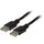 EFB-Elektronik USB-A auf USB-A 3 m Schwarz