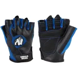 Gorilla Wear Mitchell Trainingshandschuhe - Schwarz/Blau | Gr.: 3XL