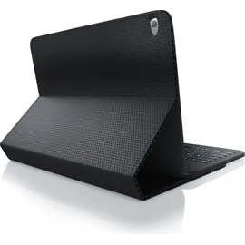 Aplic Tablet Bluetooth Tastatur mit Kunststoffcase für Apple iPad 9.7" Funktionstasten / QWERTZ - Schwarz
