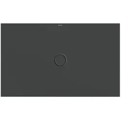 Bette rechteck Duschwanne „BetteFloor“ 130 × 80 cm in Ebony
