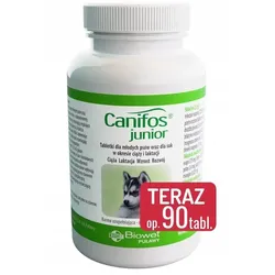 BIOWET Canifos Junior 90 Tabletten für Hunde in der Phase des intensiven Wachstums