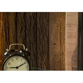 Massivmoebel24 Hängevitrine Akazie 45 x 30 x 145 cm Beige