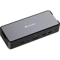 VERBATIM USB-C Pro Docking Station 15 Port mit SSD CDS-15SSD
