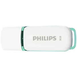 Philips Snow Edition 8 GB weiß/grün