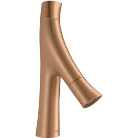 Hansgrohe Starck Organic Zweigriff Waschtischarmatur Brushed Bronze